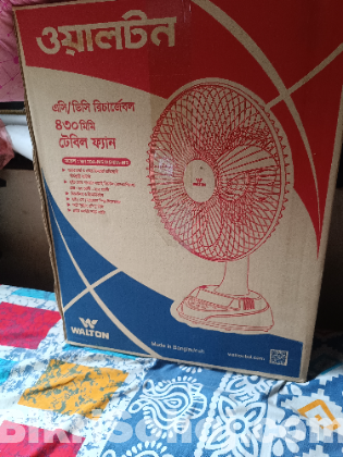 Walton Rechargeble Fan 12 volt